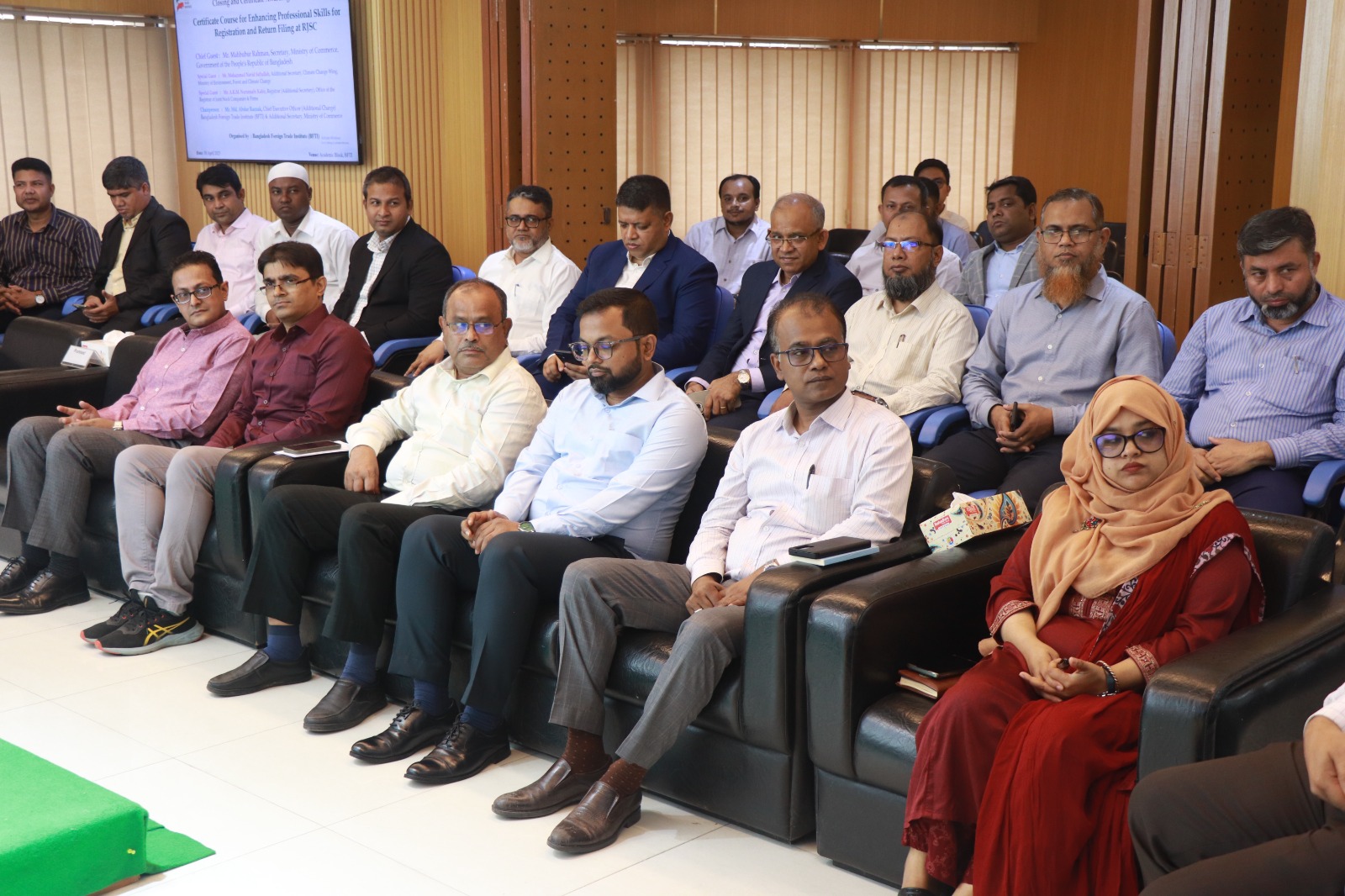 RJSC Officers & Professional Consultant
